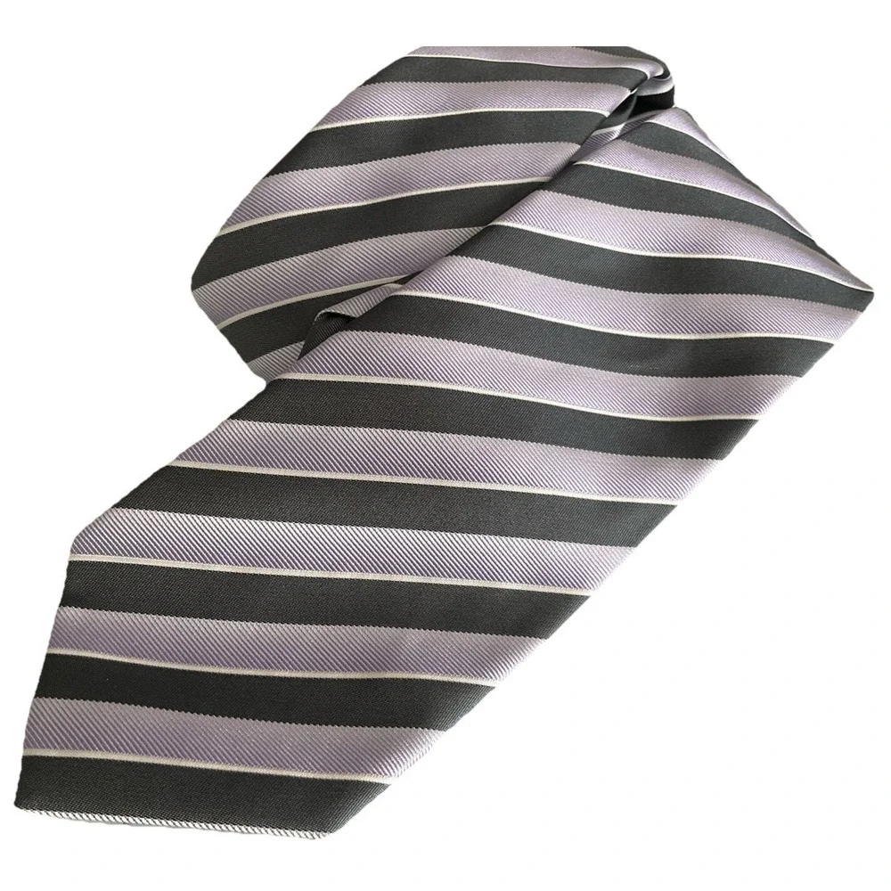 Hugo Boss Tie classic silk Retro luxury Neckwear Italy